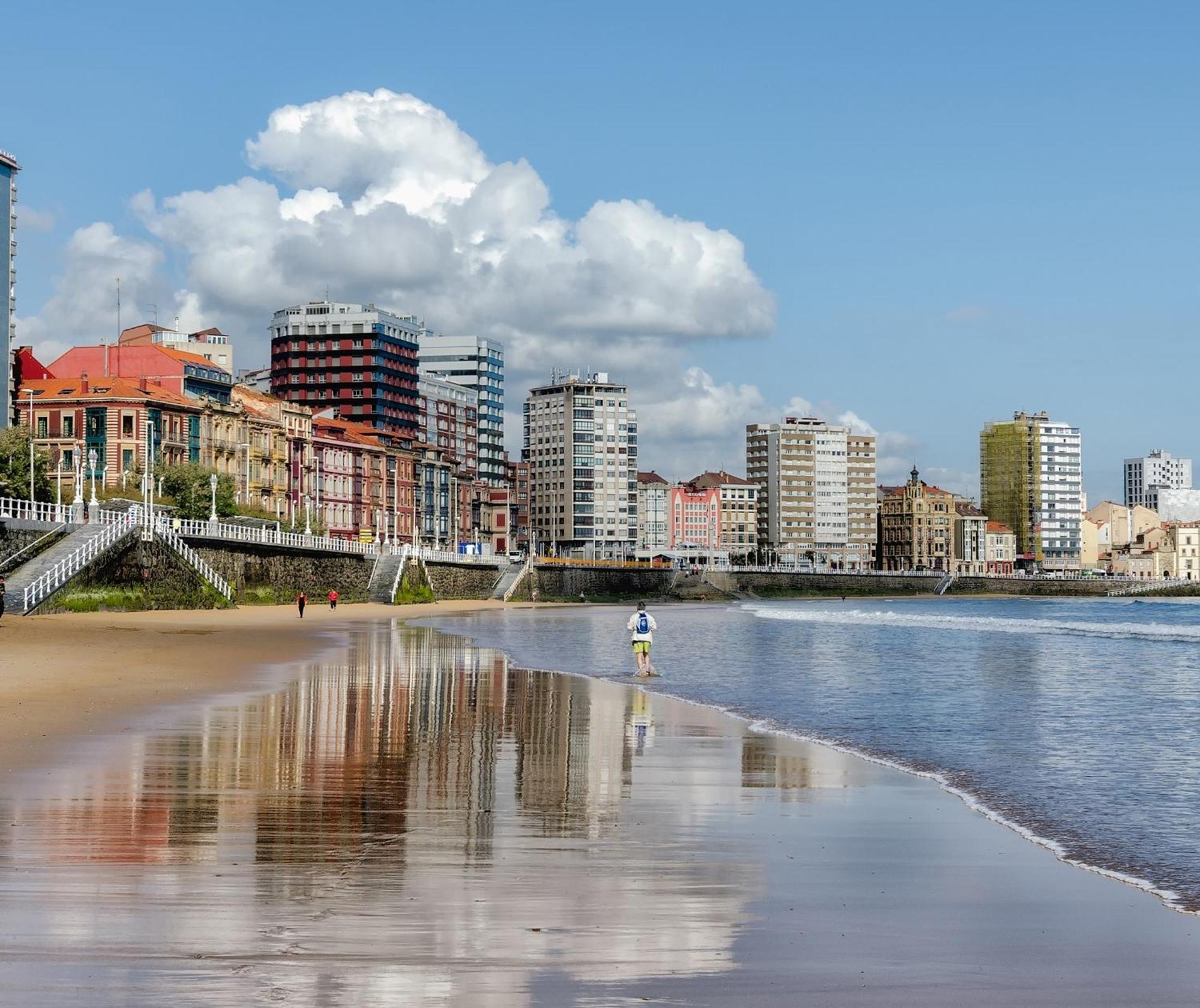 Centro-playa 3-5pax - Vut-4157-as Apartment Gijon